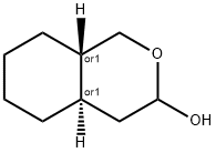 1H-2-Benzopyran-3-ol, octahydro-, (4aR,8aS)-rel- (9CI) Structure