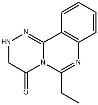 4H-[1,2,4]Triazino[4,3-c]quinazolin-4-one,6-ethyl-2,3-dihydro-(9CI) Structure