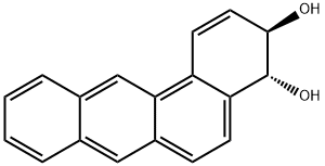 (3R)-3,4-Dihydrobenzo[a]anthracene-3β,4α-diol,67335-42-6,结构式