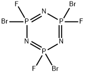 1,3,5,2,4,6-Triazatriphosphorine, 2,4,6-tribromo-2,4,6-trifluoro-2,2,4 ,4,6,6-hexahydro-