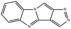 Pyrazolo[4,3:3,4]pyrrolo[1,2-a]benzimidazole (9CI) Structure