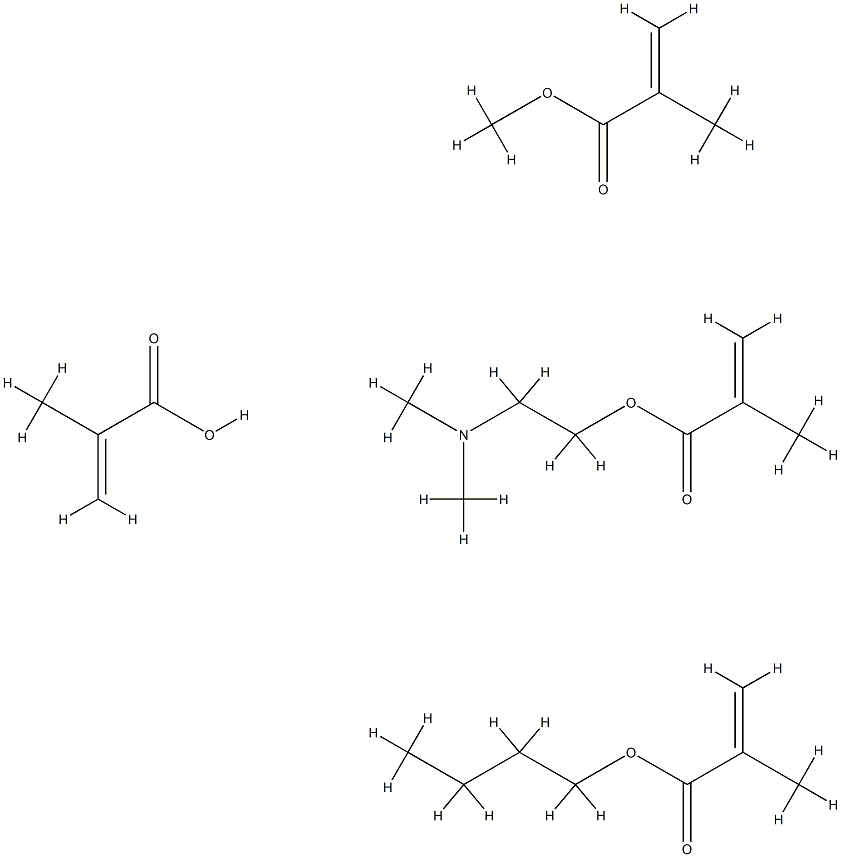2-Propenoic acid, 2-methyl-, polymer with butyl 2-methyl-2-propenoate, 2-(dimethylamino)ethyl 2-methyl-2-propenoate and methyl 2-methyl-2-propenoate|