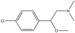 4-클로로-N,N-디메틸-β-메톡시벤젠에탄아민