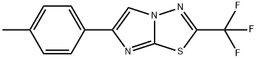 6-(4-methylphenyl)-2-(trifluoromethyl)imidazo[2,1-b][1,3,4]thiadiazole Structure