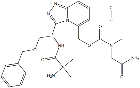 BMS 604992 化学構造式