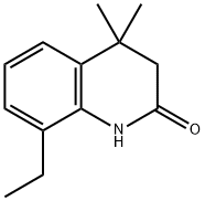 2(1H)-Quinolinone,8-ethyl-3,4-dihydro-4,4-dimethyl-(9CI) Structure