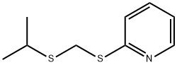 Pyridine,2-[[[(1-methylethyl)thio]methyl]thio]-(9CI) Structure