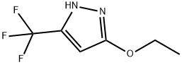 1H-Pyrazole,3-ethoxy-5-(trifluoromethyl)-(9CI) Struktur