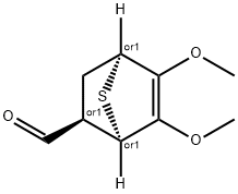 7-Thiabicyclo[2.2.1]hept-5-ene-2-carboxaldehyde,5,6-dimethoxy-,(1R,2R,4S)-rel-(9CI),676520-10-8,结构式