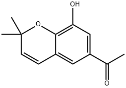 De-O-methylacetovanillochromene Struktur