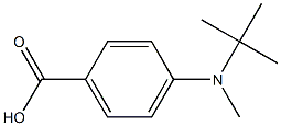 4-[tert-butyl(methyl)amino]benzoic acid 结构式