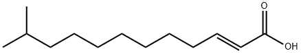trans-Δ2-11-methyl-Dodecenoic Acid Structure