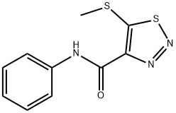 1,2,3-티아디아졸-4-카르복사미드,5-(메틸티오)-N-페닐-(9CI)