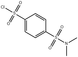 4-(dimethylsulfamoyl)benzene-1-sulfonyl chloride Structure