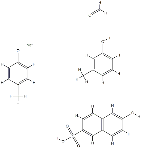 2-나프탈렌설폰산,6-하이드록시-,포름알데히드,3-메틸페놀및4-메틸페놀중합체,나트륨염