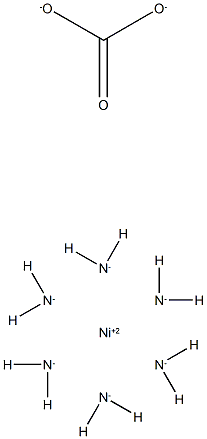 Nickel(2++), hexaammine-, (OC-6-11)-, carbonate (1:1),67806-76-2,结构式