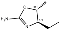 2-Oxazolamine,4-ethyl-4,5-dihydro-5-methyl-,(4R,5R)-rel-(9CI) 化学構造式