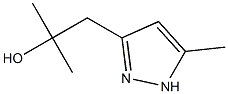 1H-Pyrazole-3-ethanol,  -alpha-,-alpha-,5-trimethyl- Structure