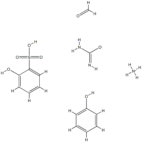 67893-17-8 羟基苯磺酸、甲醛、苯酚、脲的聚合物铵盐