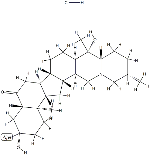 3-chlorimperialine 化学構造式