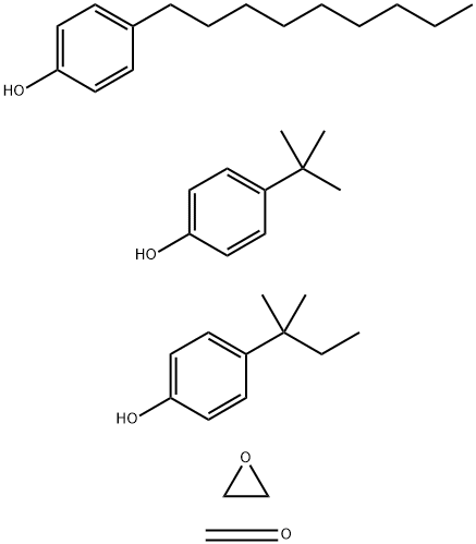 Formaldehyde, polymer with 4-(1,1-dimethylethyl)phenol, 4-(1,1-dimethylpropyl)phenol, 4-nonylphenol and oxirane Structure