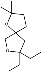 1,7-Dioxaspiro[4.4]nonane,8,8-diethyl-2,2-dimethyl-(9CI) Structure