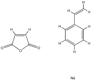 POLY(STYRENESULFONIC ACID-CO-MALEIC ACID), SODIUM SALT Struktur