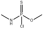 N-Methylamidochloridothiophosphoric acid O-methyl ester Structure