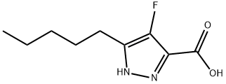 681034-66-2 1H-Pyrazole-3-carboxylicacid,4-fluoro-5-pentyl-(9CI)