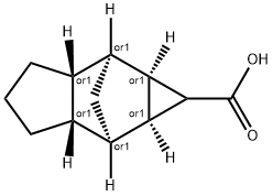 2,6-Methanocycloprop[f]indene-1-carboxylicacid,decahydro-,(1-alpha-,1a-alpha-,2-alpha-,2a-bta-,5a-bta-,6-alpha-,6a-alpha-)-(9CI),681453-09-8,结构式