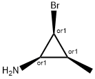 Cyclopropanamine, 2-bromo-3-methyl-, (1R,2S,3S)-rel- (9CI) Structure