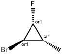 Cyclopropane, 1-bromo-2-fluoro-3-methyl-, (1R,2R,3S)-rel- (9CI) Structure