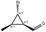 Cyclopropanecarboxaldehyde, 2-bromo-3-methyl-, (1R,2S,3R)-rel- (9CI) 结构式