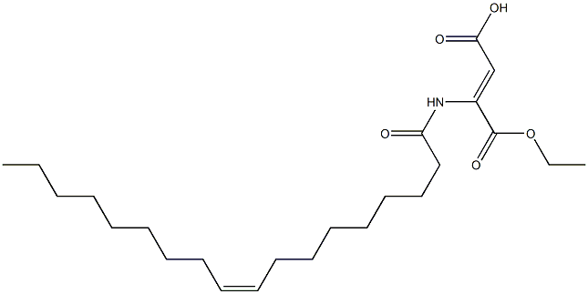 2-Butenedioic acid (Z)-, (Z)-2-[(1-oxo-9-octadecenyl)amino]ethyl ester, sulfonated, sodium salt Struktur