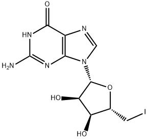 5'-Deoxy-5'-iodoguanosine