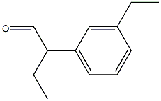 2-(ar-ethylphenyl)butyraldehyde  Structure