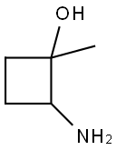 Cyclobutanol,2-amino-1-methyl-(9CI) Struktur