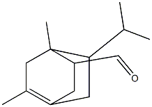 3,5(or 3,6)-dimethyl-7(or 8)-(1-methylethyl)bicyclo[2.2.2]oct-5-ene-2-carbaldehyde,68259-32-5,结构式