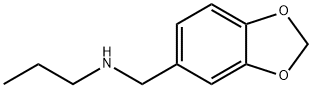 [(2H-1,3-ベンゾジオキソール-5-イル)メチル](プロピル)アミン 化学構造式