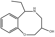 2H-1,5-Benzoxazocin-3-ol,6-ethyl-3,4,5,6-tetrahydro-(9CI) Structure