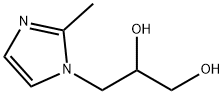 1,2-Propanediol,3-(2-methyl-1H-imidazol-1-yl)-(9CI) Structure