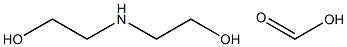 formic acid, compound with 2,2'-iminobis[ethanol] (1:1) 化学構造式