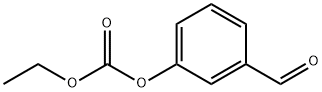 Ethyl 3-formylphenyl carbonate 化学構造式