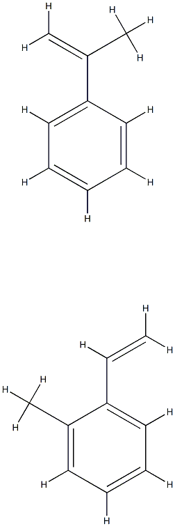 ALPHA-METHYLSTYRENE-VINYLTOLUENE,COPOLYMER,HYDROGENATED Struktur