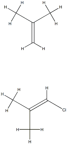 POLYPROPYLENE, CHLORINATED Structure