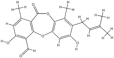 MOLLICELLIN H(RG) Struktur