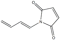 1H-Pyrrole-2,5-dione,1-(1,3-butadienyl)-(9CI) Structure