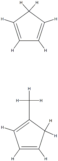 1,3-Cyclopentadiene, methyl-, mixed with 1,3-cyclopentadiene, dimerized, C15-30 residues Struktur