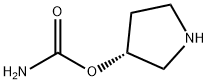 3-Pyrrolidinol,carbamate(ester),(3R)-(9CI),685499-22-3,结构式