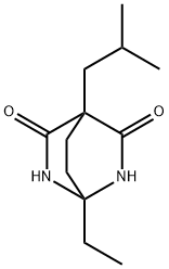 2,6-Diazabicyclo[2.2.2]octane-3,5-dione,1-ethyl-4-(2-methylpropyl)-(9CI),685569-74-8,结构式